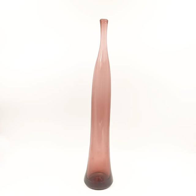 Bouteille Folle en verre soufflé de Claude Morin